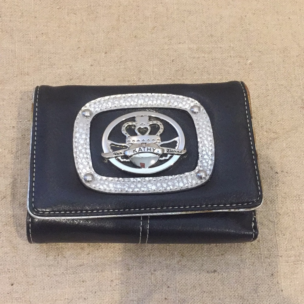 Small black Kathy wallet